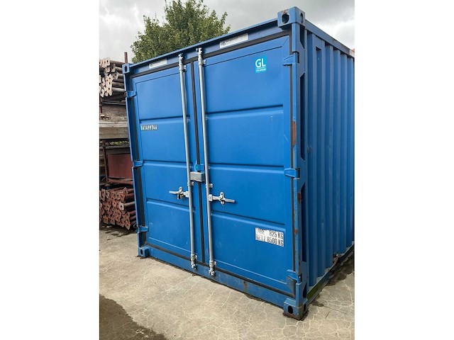 Intermat plaatstalen werfcontainer - afbeelding 3 van  5
