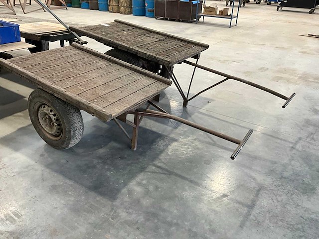 Intern transport wagens (2x) - afbeelding 2 van  3