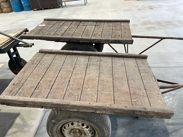 Intern transport wagens (2x) - afbeelding 3 van  3