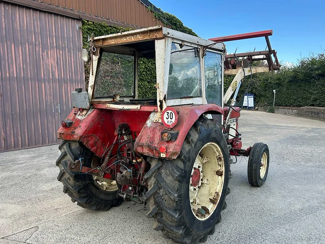 International case - 1978 - 844 sb-f met gilles voorlader - oldtimer tractor - afbeelding 15 van  19