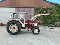 International case - 1978 - 844 sb-f met gilles voorlader - oldtimer tractor - afbeelding 16 van  19