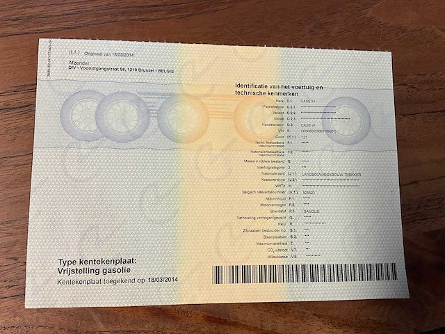 International-case 1056xl vierwielaangedreven landbouwtractor - afbeelding 26 van  33