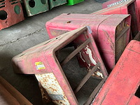International tractor motorkap (6x) - afbeelding 2 van  6