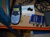 Internet switch hp, 2 detector rfid, wire tracker unit, multimeter prolife, etiketprinter dymo, pa desk microfoon monacor, dopsleutelset, bitset - afbeelding 6 van  11