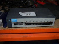 Internet switch hp, 2 detector rfid, wire tracker unit, multimeter prolife, etiketprinter dymo, pa desk microfoon monacor, dopsleutelset, bitset - afbeelding 9 van  11