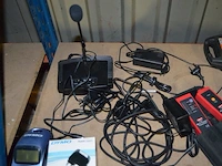 Internet switch hp, 2 detector rfid, wire tracker unit, multimeter prolife, etiketprinter dymo, pa desk microfoon monacor, dopsleutelset, bitset - afbeelding 10 van  11