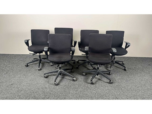 Interstuhl - bureaustoel (6x) - afbeelding 1 van  8