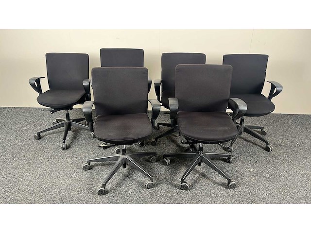 Interstuhl - bureaustoel (6x) - afbeelding 2 van  4