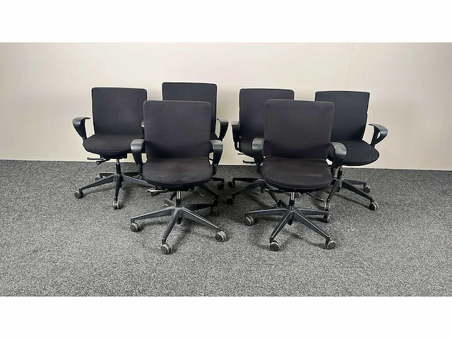Interstuhl - bureaustoel (6x) - afbeelding 1 van  8