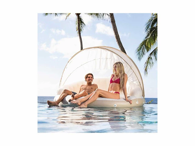 Intex caribische luxe eilandbed luchtbed 199x150 cm - afbeelding 3 van  3