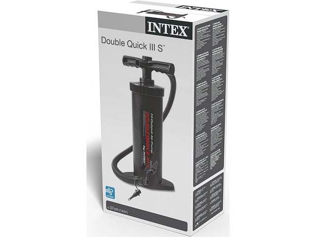 Intex double quick iii s - handpomp - 36 cm - afbeelding 1 van  5