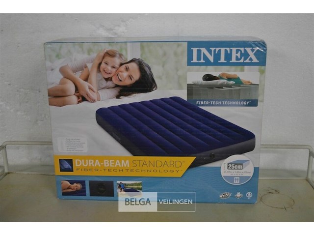 Intex luchtbed 137x191x25 cm - afbeelding 1 van  3