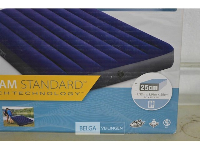 Intex luchtbed 137x191x25 cm - afbeelding 2 van  3