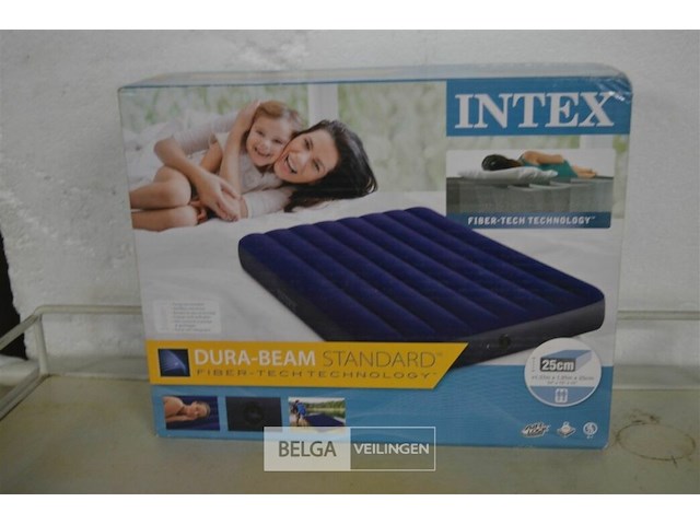 Intex luchtbed 137x191x25 cm - afbeelding 1 van  3