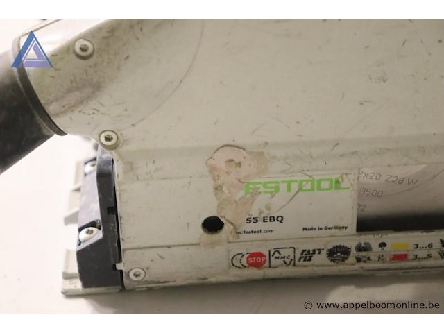 Invalcirkelzaag - festool - ts 55 ebq - afbeelding 2 van  3