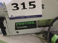 Invalcirkelzaag - festool - ts 55 febq - afbeelding 2 van  3