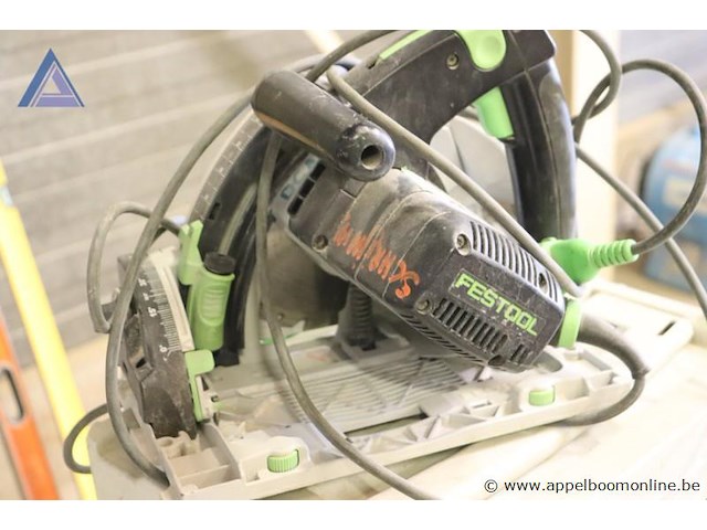 Invalcirkelzaag - festool - ts 55 rebq toebehoren - festool - koffer - afbeelding 3 van  3