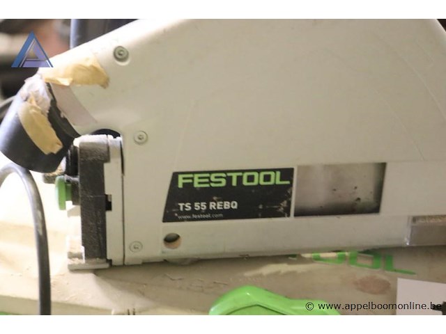 Invalcirkelzaag - festool - ts 55 rebq toebehoren - festool - koffer - afbeelding 2 van  3