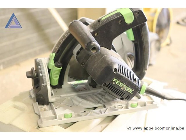 Invalcirkelzaag - festool - ts 55 rebq toebehoren - festool - koffer - afbeelding 3 van  3