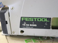 Invalcirkelzaag - festool - ts 55 rebq toebehoren - koffer - afbeelding 2 van  3