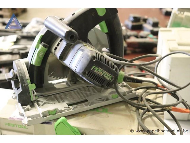 Invalcirkelzaag - festool - ts 55 rebq toebehoren - koffer - afbeelding 3 van  3
