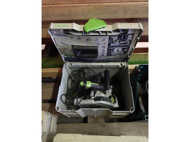 Invalzaag festool + geleidingslat - afbeelding 1 van  6