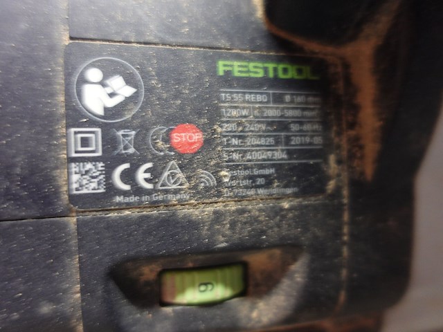 Invalzaag festool + geleidingslat - afbeelding 5 van  6