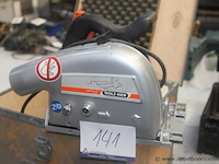 Invalzaag holz-her 2372, 1,3 kw, 230 v, serienummer 01029, inclusief koffer, werking niet gekend - afbeelding 1 van  2