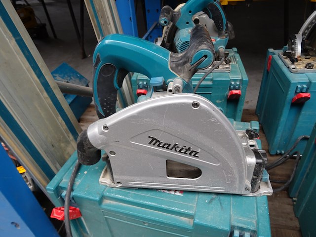 Invalzaag makita + geleidingslat - afbeelding 4 van  4