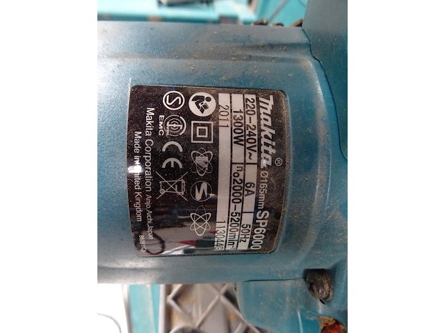 Invalzaag makita + geleidingslat - afbeelding 4 van  4