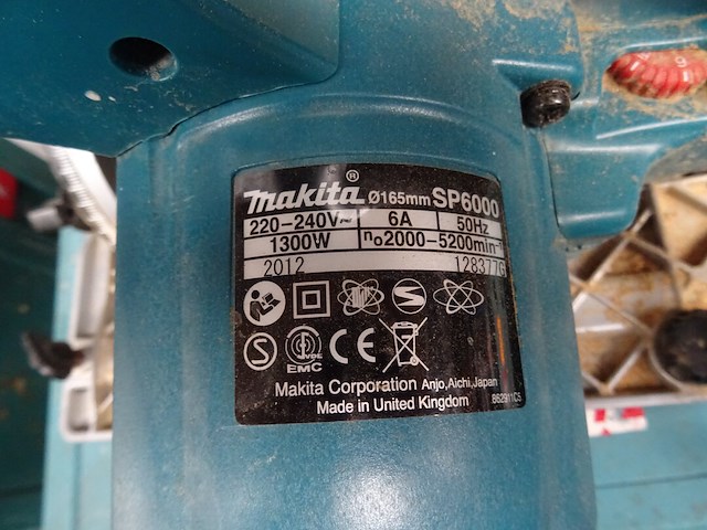 Invalzaag makita + geleidingslat - afbeelding 3 van  4