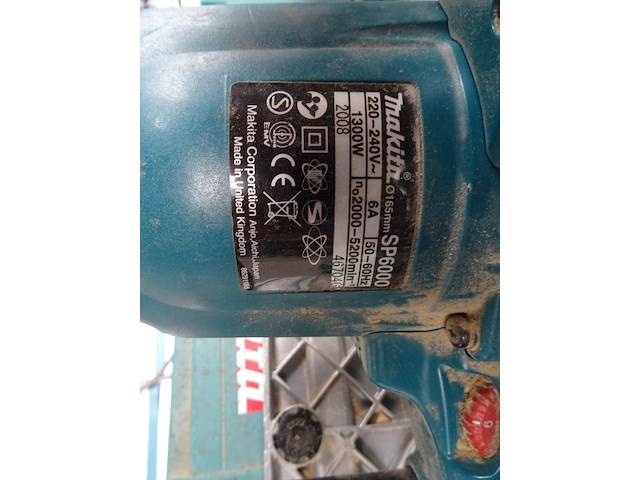 Invalzaag makita + geleidingslat - afbeelding 4 van  4