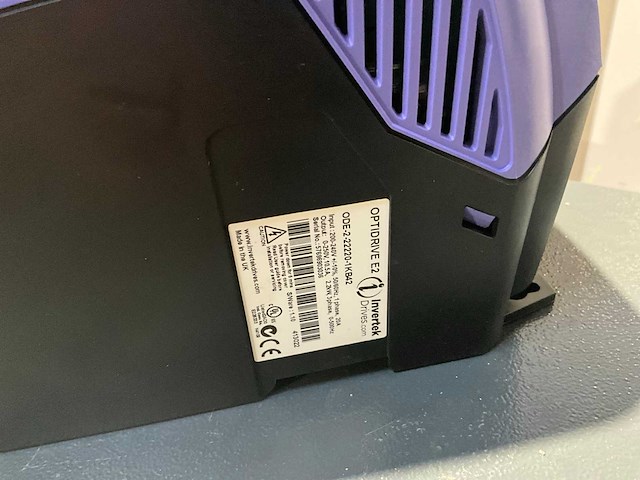 Invertek optidrive e2 frequentieregelaar (2x) - afbeelding 3 van  5