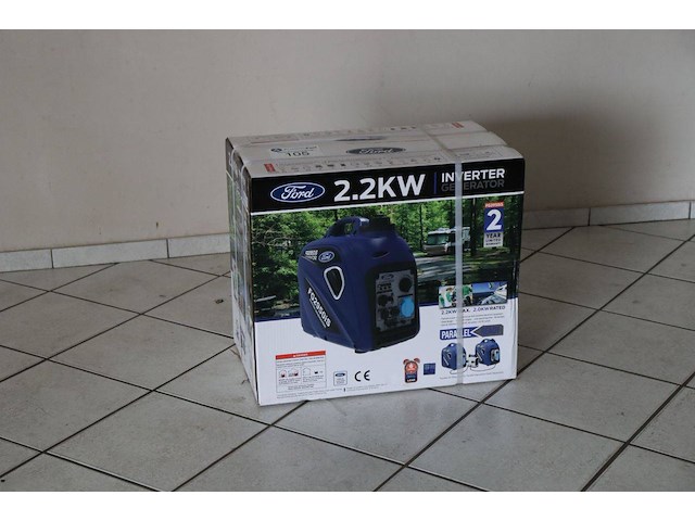 Inverter generator ford fg2950is benzine 2kva nieuw - afbeelding 1 van  1
