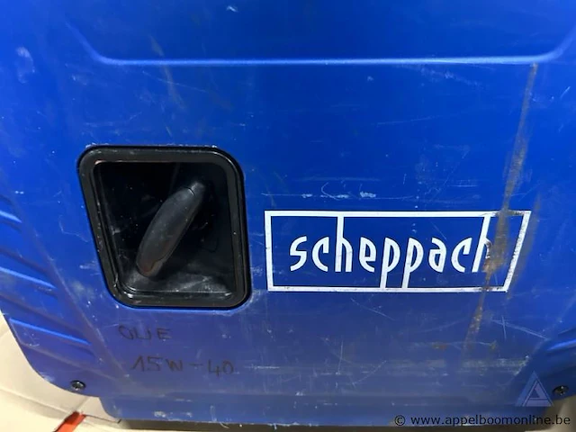 Inverter generator scheppach sg2500i, bouwjaar 2025. voorzien van een vermogen van 1,60 kw, een uitgangsspanning van 230 v en een gewicht van 17,5 kg. - afbeelding 3 van  5