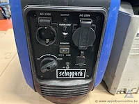 Inverter generator scheppach sg2500i, bouwjaar 2025. voorzien van een vermogen van 1,60 kw, een uitgangsspanning van 230 v en een gewicht van 17,5 kg. - afbeelding 5 van  5