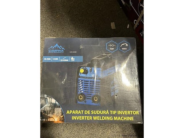 Inverter lasapparaat 250a - afbeelding 1 van  2