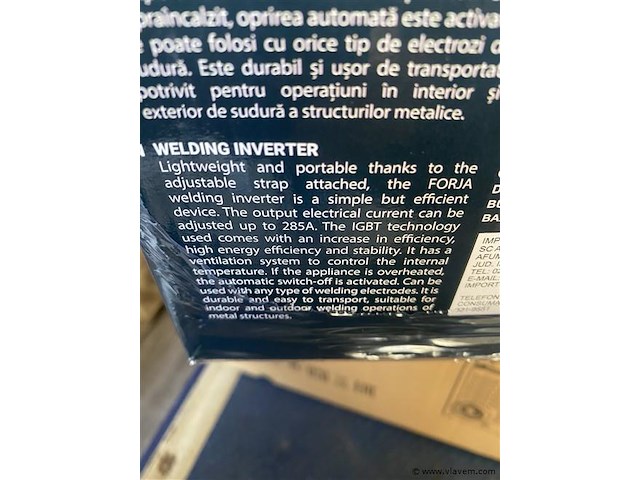 Inverter lasapparaat 285a - afbeelding 3 van  4