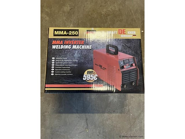 Inverter mma250 lasapparaat - afbeelding 1 van  2