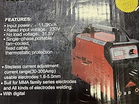 Inverter mma370 lasapparaat - afbeelding 2 van  2