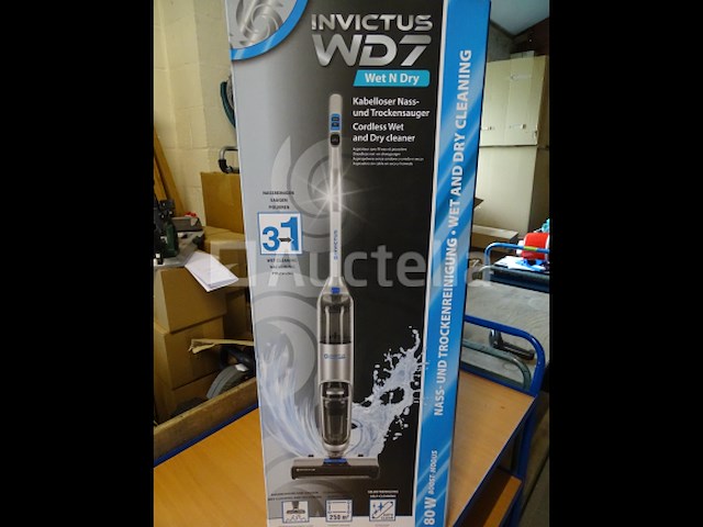 Invictus wd7 snoerloze nat/droog stofzuiger - afbeelding 2 van  9