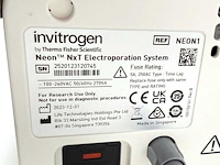 Invitrogen - neon nxt elektroporatiesysteem - pd 12/2023 - afbeelding 8 van  10