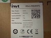 Invt imars mg4k6tl pv-omvormer – 230 v – 4.200 w – ip65 - afbeelding 2 van  2