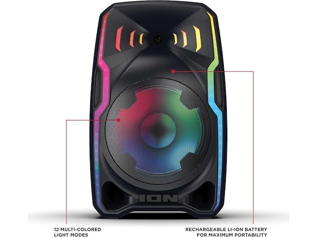 Ion audio total pa apex high power wireless pa-systeem met batterij - afbeelding 3 van  6