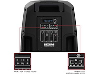 Ion audio total pa apex high power wireless pa-systeem met batterij - afbeelding 5 van  6