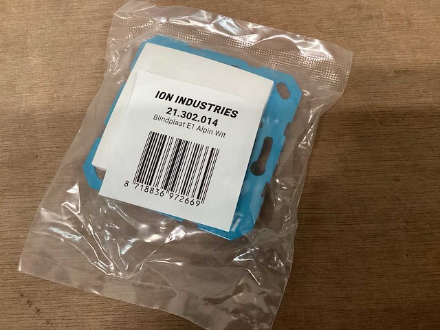 Ion industries blindplaat (10x) - afbeelding 2 van  4