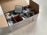 Ion industries wandcontactdoos met deksel (10x)
