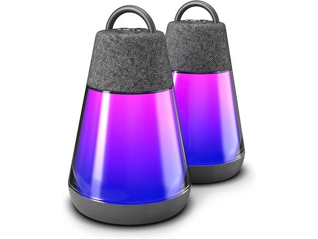 Ion luma duo lantern - paar bluetooth-speakers (2 luidsprekers) - afbeelding 6 van  7