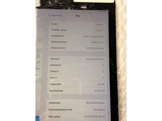 Ipad 6th gen. - afbeelding 3 van  7
