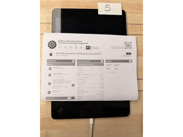 Ipad 8th gen. - afbeelding 5 van  5